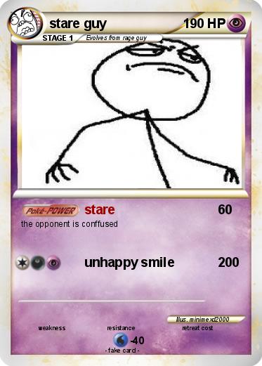 Pokemon stare guy