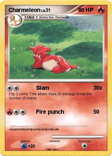 Pokemon Charmeleon