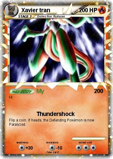 Pokemon Xavier tran