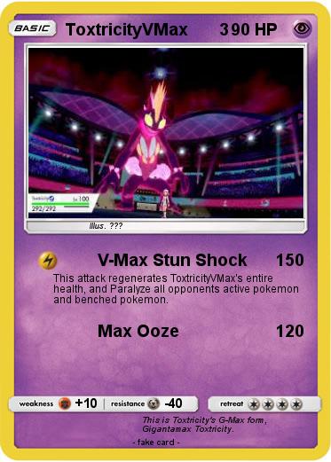 Pokemon ToxtricityVMax       3