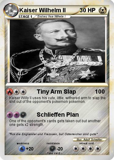 Pokemon Kaiser Wilhelm II