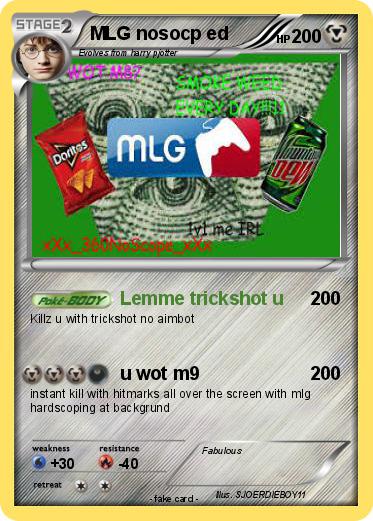 Pokemon MLG nosocp ed
