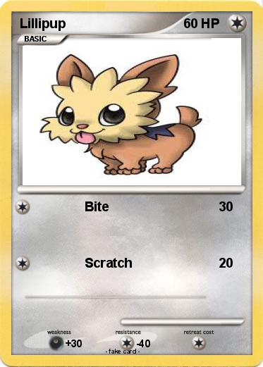 Pokemon Lillipup