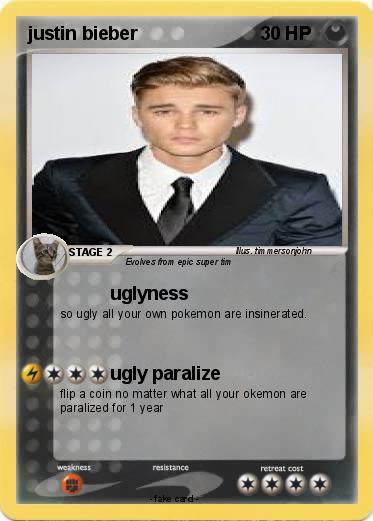Pokemon justin bieber