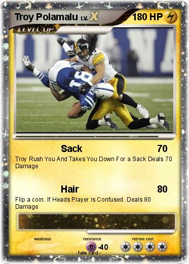 Pokemon Troy Polamalu