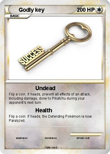 Pokemon Godly key