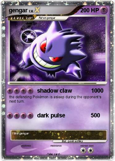 Pokemon gengar
