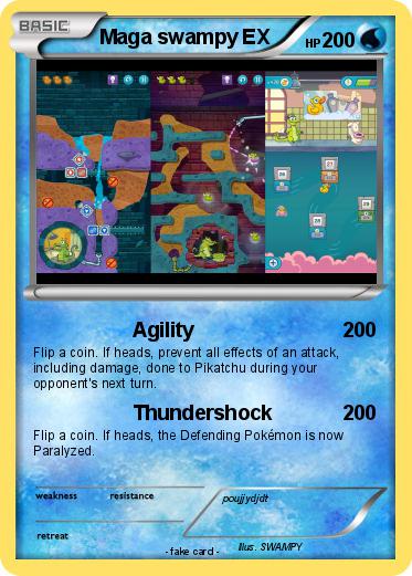 Pokemon Maga swampy EX Pokemon Maga swampy EX