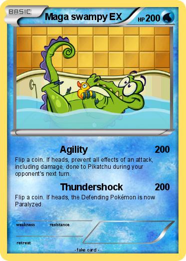 Pokemon Maga swampy EX