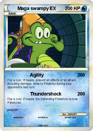 Pokemon Maga swampy EX