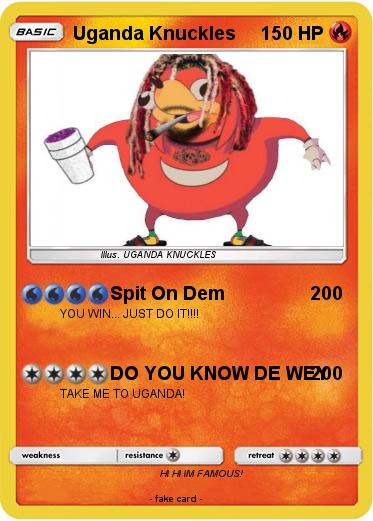 Pokemon Uganda Knuckles