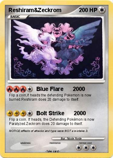 Pokemon Reshiram&Zeckrom