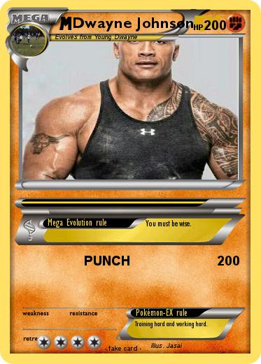 Pokemon Dwayne Johnson
