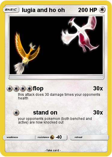 Pokemon lugia and ho oh