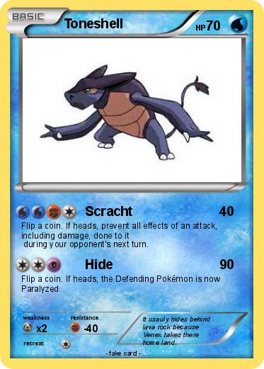 Pokemon Toneshell