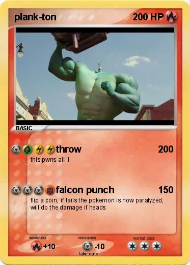 Pokemon plank-ton