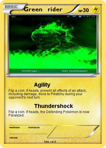 Pokemon Green   rider