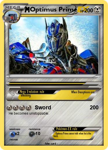 Pokemon Optimus Prime