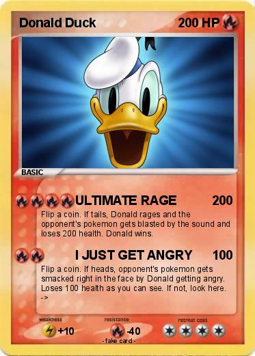 Pokemon Donald Duck