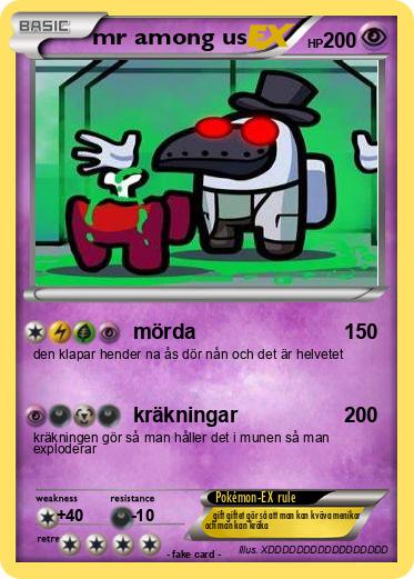 Pokemon mr among us