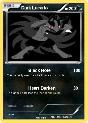 Pokemon Dark Lucario