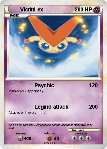 Pokemon Victini ex