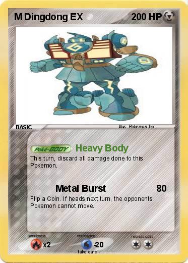 Pokemon M Dingdong EX