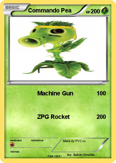 Pokemon Commando Pea