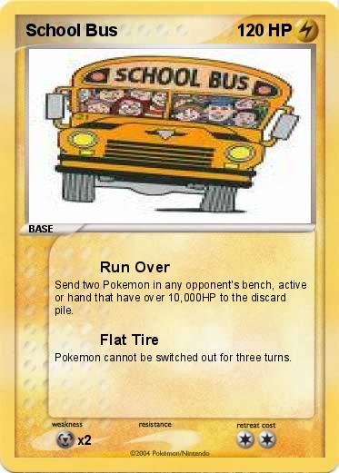Pokemon School Bus