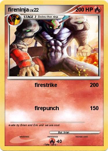 Pokemon fireninja