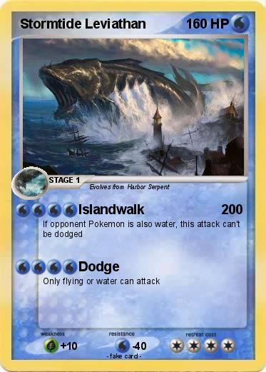 Pokemon Stormtide Leviathan