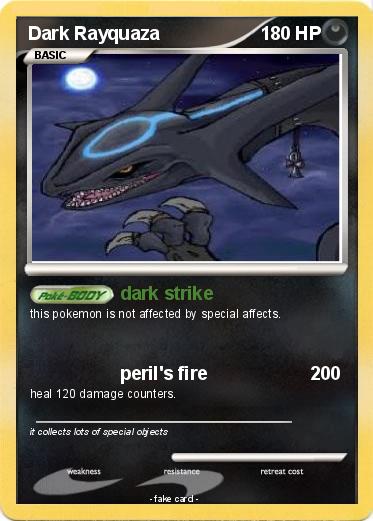 Pokemon Dark Rayquaza