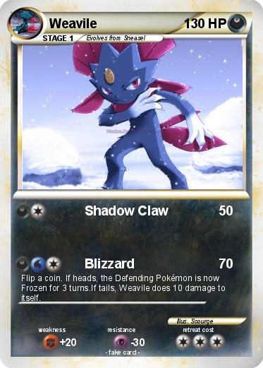 Pokemon Weavile