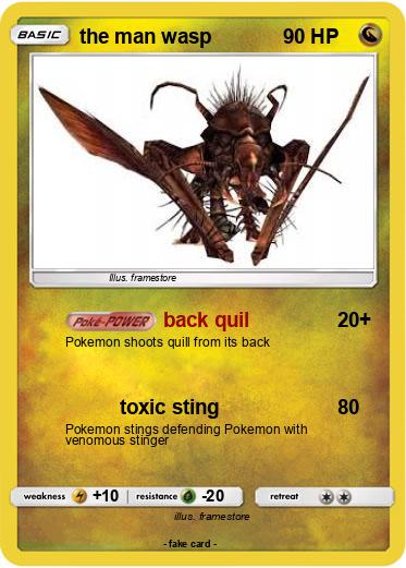 Pokemon the man wasp