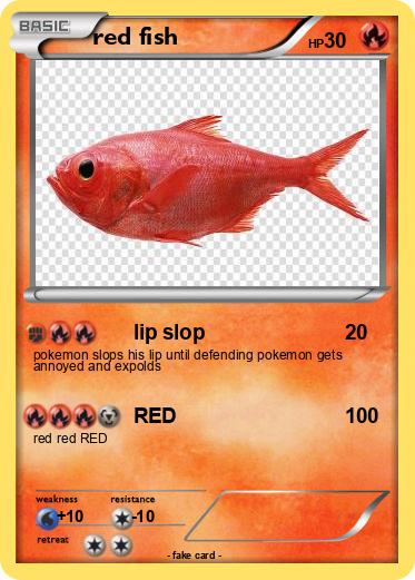 Pokemon red fish