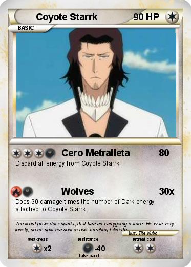 Pokemon Coyote Starrk