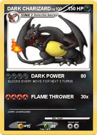 Pokemon DARK CHARIZARD