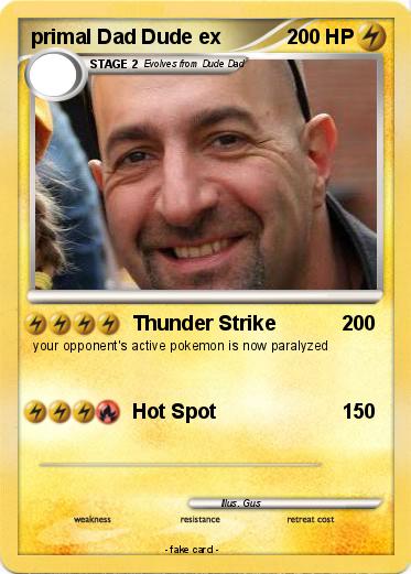 Pokemon primal Dad Dude ex