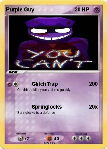 Pokemon Purple Guy