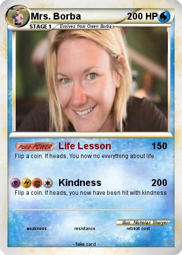 Pokemon Mrs. Borba