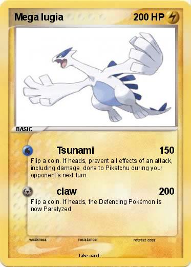 Pokemon Mega lugia