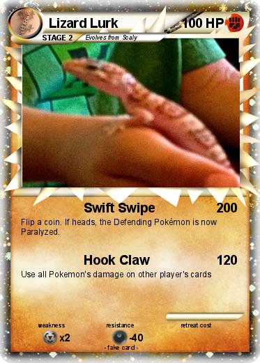 Pokemon Lizard Lurk