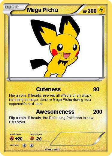 Pokemon Mega Pichu