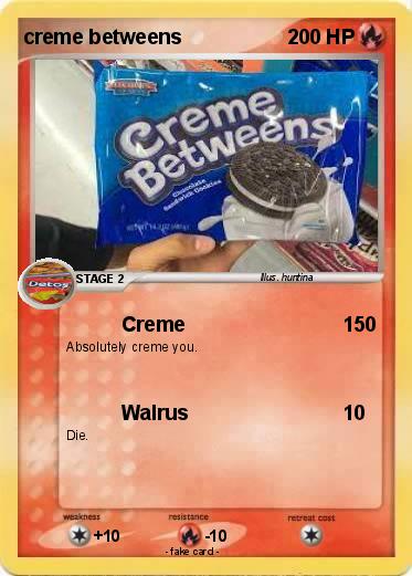 Pokemon creme betweens