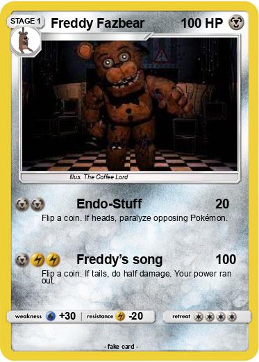 Pokemon Freddy Fazbear