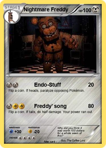 Pokemon Nightmare Freddy