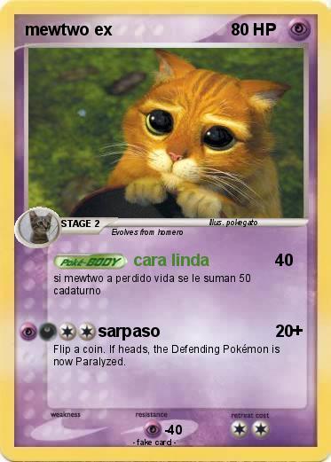 Pokemon mewtwo ex