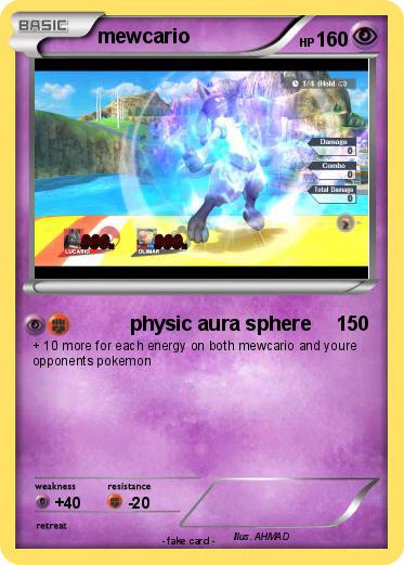 Pokemon mewcario