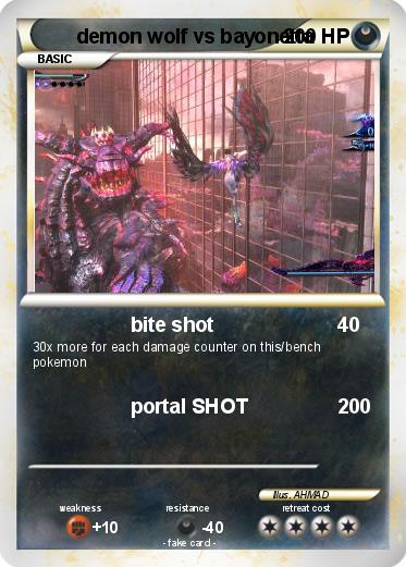 Pokemon demon wolf vs bayonetta