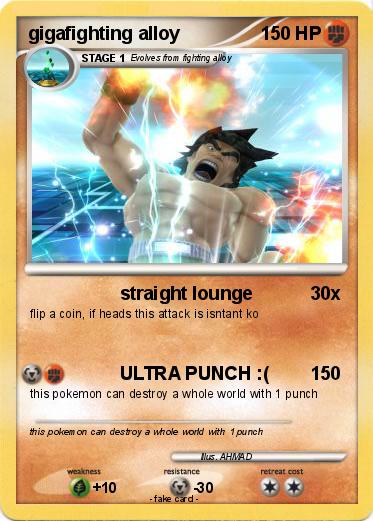 Pokemon gigafighting alloy